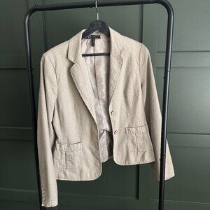 EUC Linen Blazer by BCBGMaxAzria